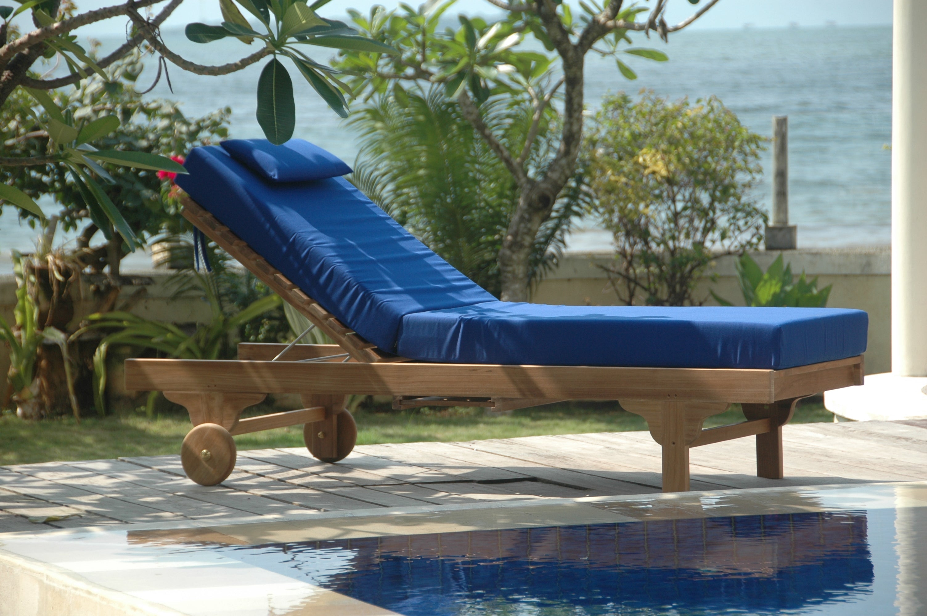 Anderson Teak Capri Sun Lounger 4-Pieces Set SL-071