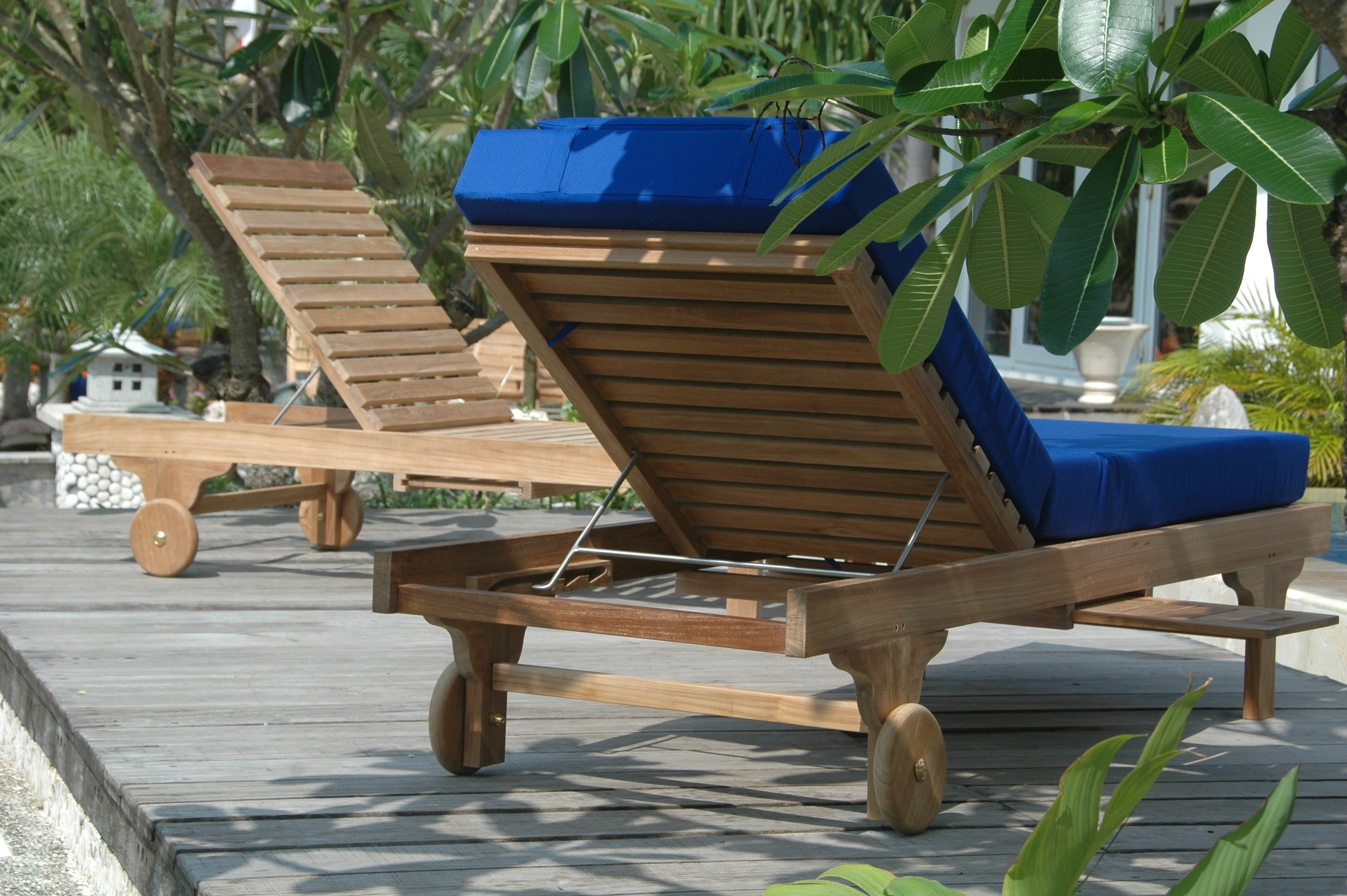 Anderson Teak Capri Sun Lounger 4-Pieces Set SL-071