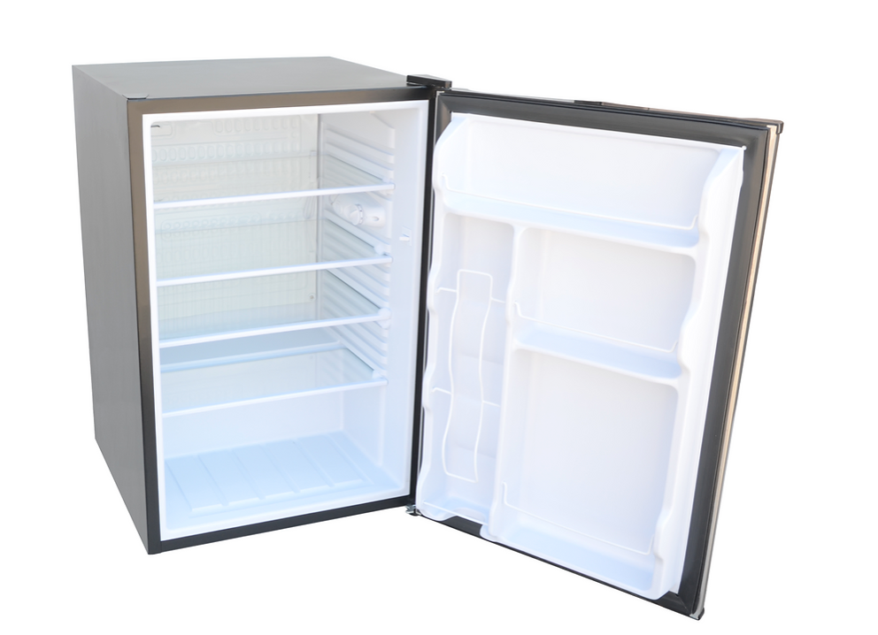 Pro Built-In Outdoor Kitchen Refrigerator with Temp Control Soda Rack Pro Sleeve