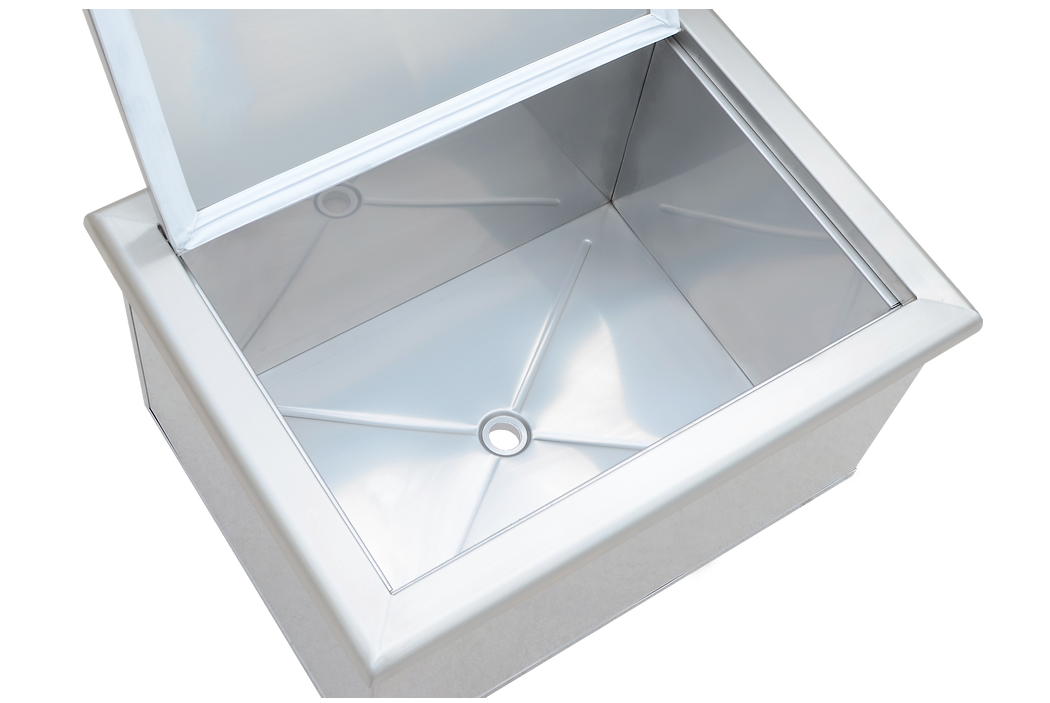 Drop-In Stainless Steel Ice Chest 23 x 17