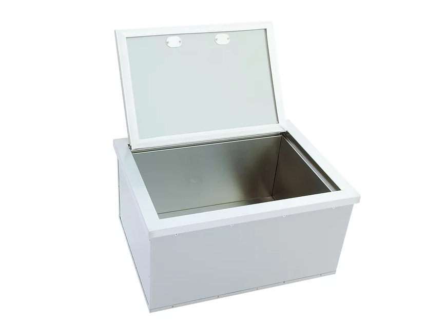 Drop-In Stainless Steel Ice Chest 23 x 17