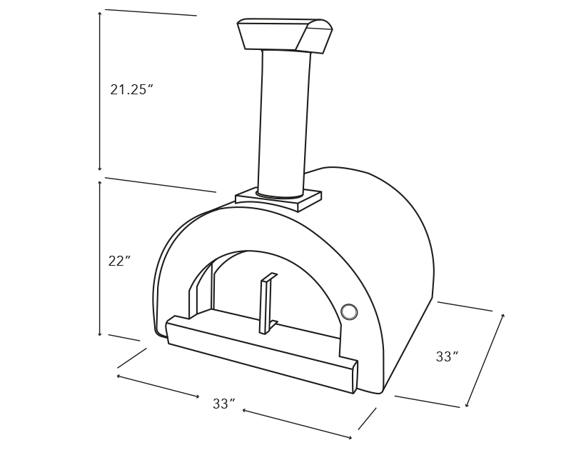 Cru Pro 60 Wood Fired Oven